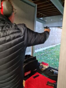 Rupert beim Training